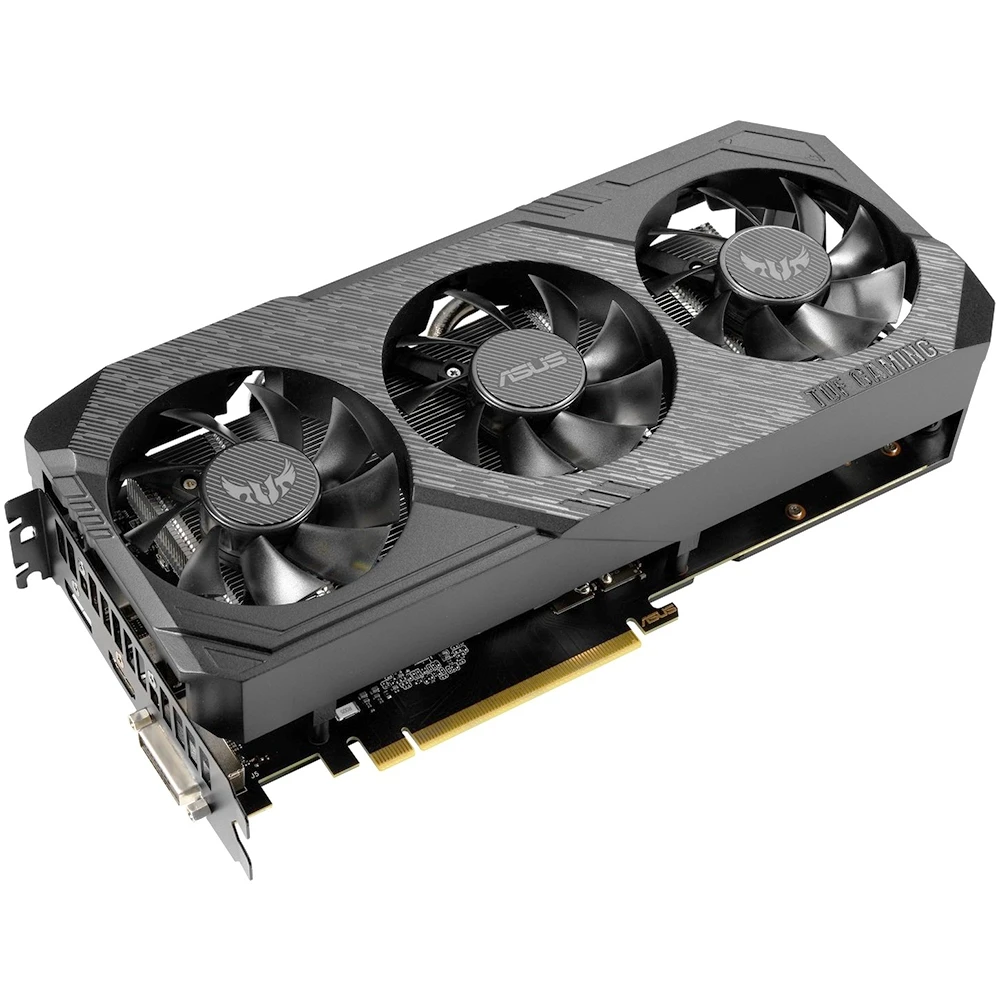 Видеокарта ASUS TUF nVidia GeForce GTX 1660 1830MHz 6144MB 8002MHz 192 bit RTL [TUF3-GTX1660-A6G-GAMING] | Компьютеры и офис