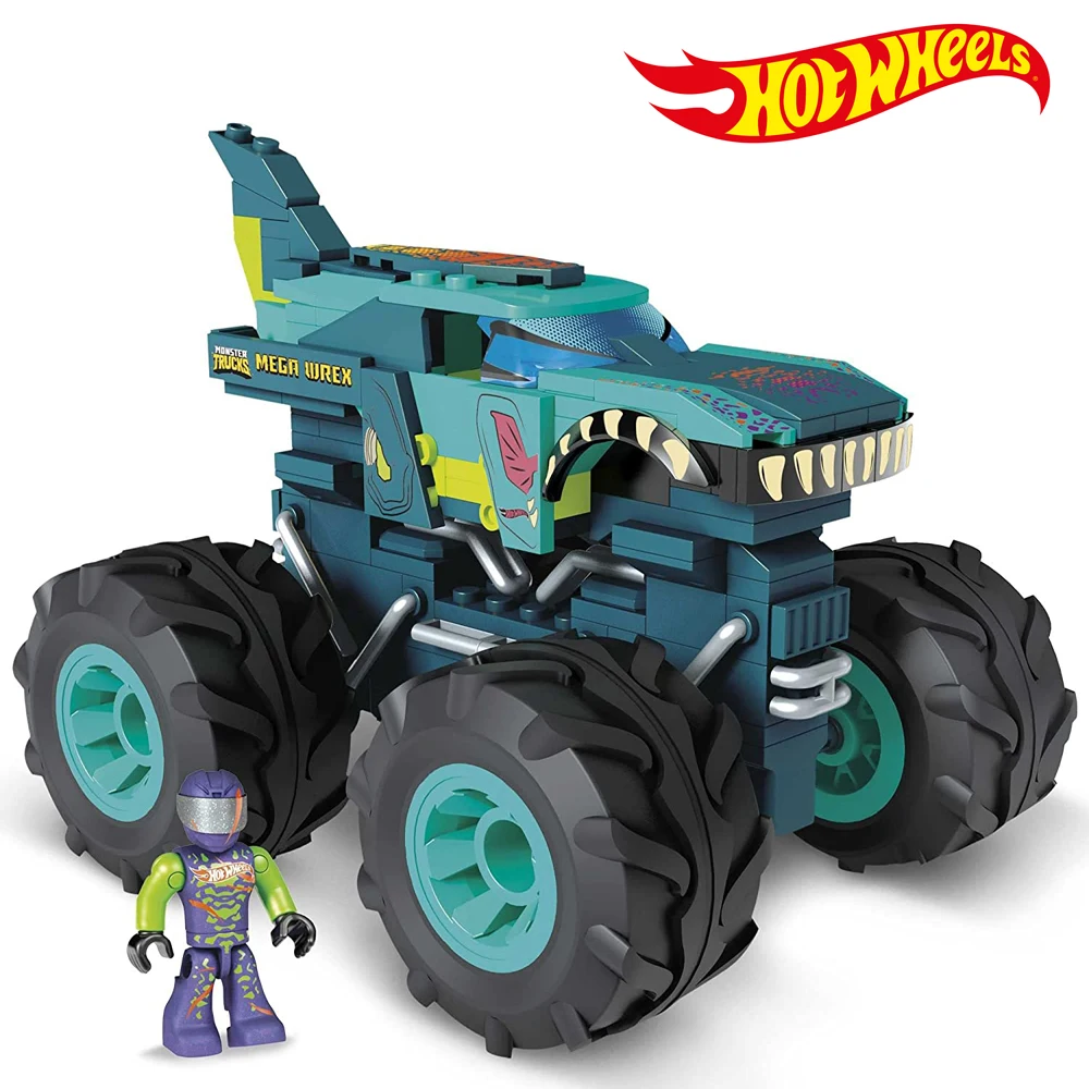 Hot Wheels MEGA Wrex монстр-Трак HDJ95 игрушка для детей литый под давлением металлический