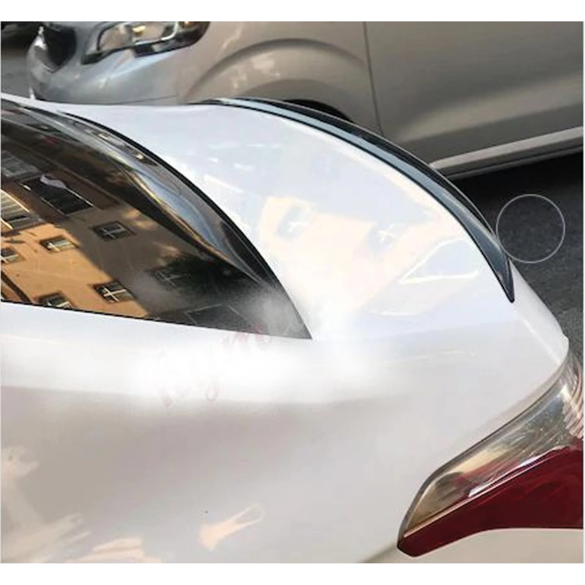 Задний спойлер для Citroen C-Elysee 2012 2013 2014 2015 2016 2017 2018 2019 пластиковый глянцевый черный