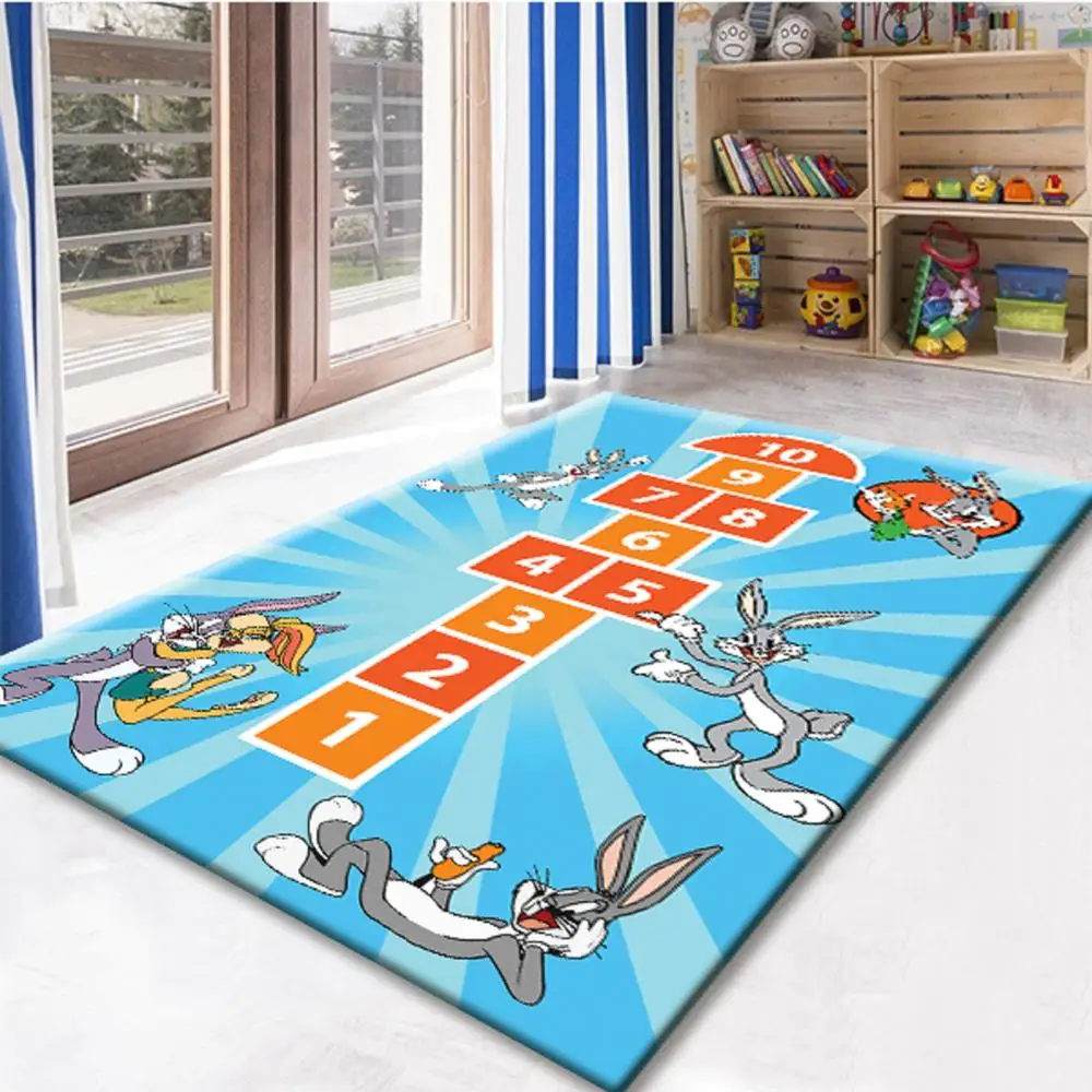 

Нескользящий напольный ковер Bugs Bunny, ковер для подростков