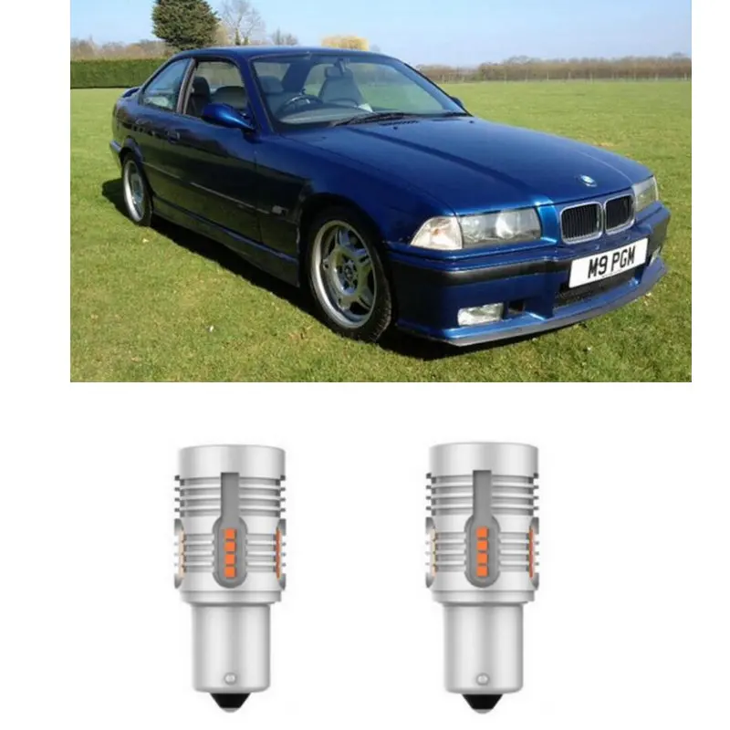 

Для BMW e36 3ser стоп-сигнал лампа передний задний сигнал поворота безошибосветильник canbus 100% авто светодиодные светильник пы 2 шт.