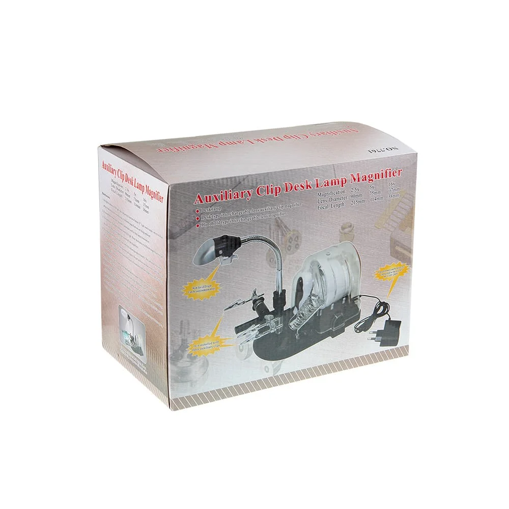 Зажим для пайки Veber S-Clamp 3 с набором луп | Инструменты