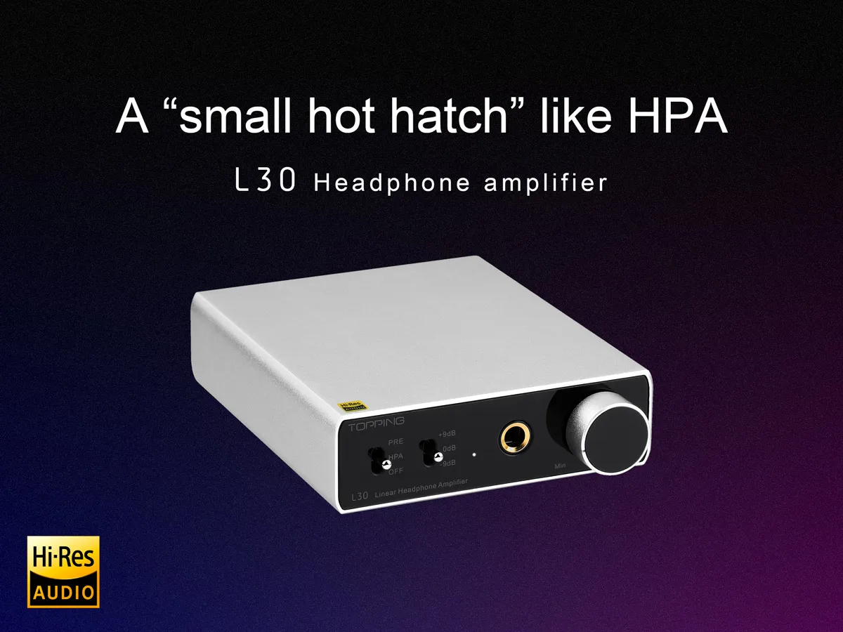 

HX L30 Amp 6,35 мм NFCA настройки 3-ступенчатого усиления HiFi усилитель для наушников RCA преусилитель с высоким разрешением для E30 DAC