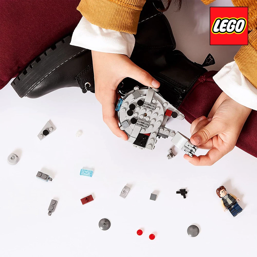 ЛЕГО Звездные Войны Милленниум Фалькон Микрофайтер 75295 оригинальный для детей НОВЫЙ игрушка детям на день рождения, Рождество, подарок для мальчиков и т.д.