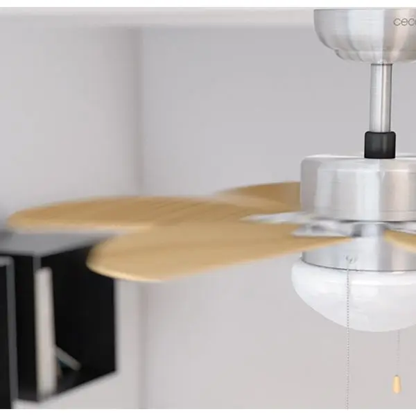 Потолочный вентилятор с светильник Cecotec Forcesilence Aero 350 50W (Ø 81 cm) | Бытовая техника