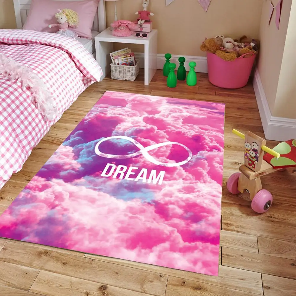 Infinity Dream Patterned Carpet, Non Slip Floor Carpet Modern Carpet