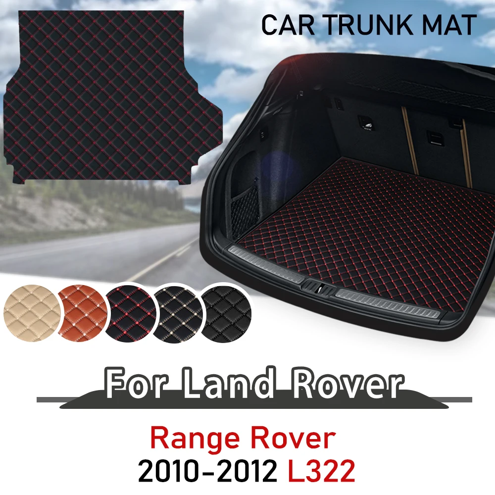 

For Land Rover Range Rover L322 L405 2010 2011 2012 Leather Car Trunk Mat Trunk Boot Mat Liner Pad Cargo pad Carpet Tail Cargo