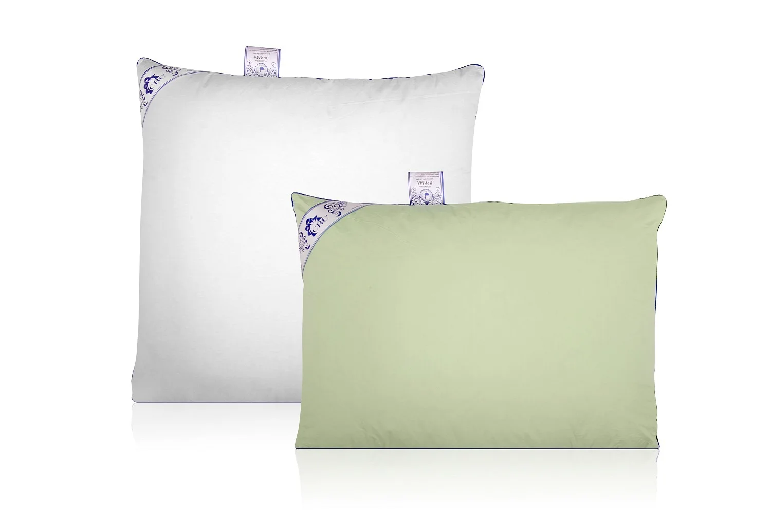 Подушка пуховая Прима гипоаллергенная утиный пух 100% хлопок | Pillow