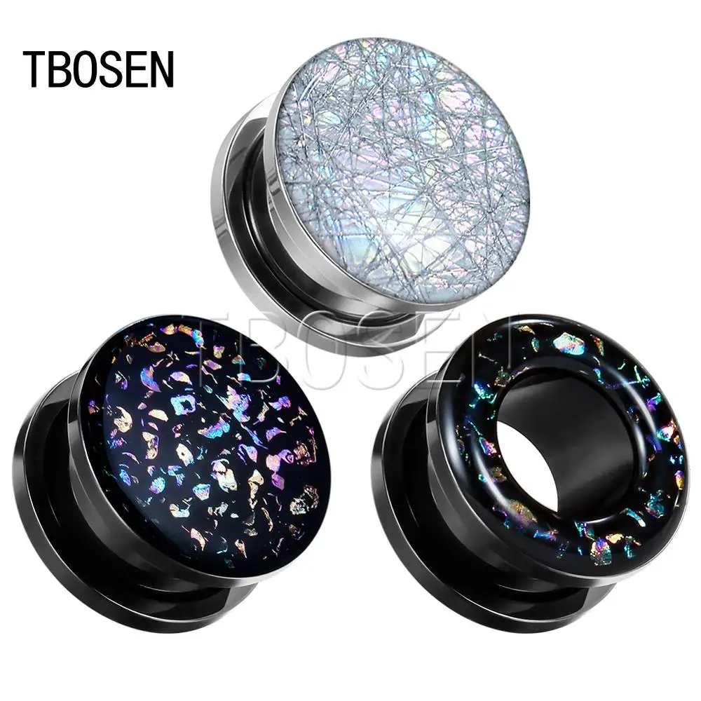 Серьги TBOSEN в новом стиле ювелирные изделия из нержавеющей стали с черным