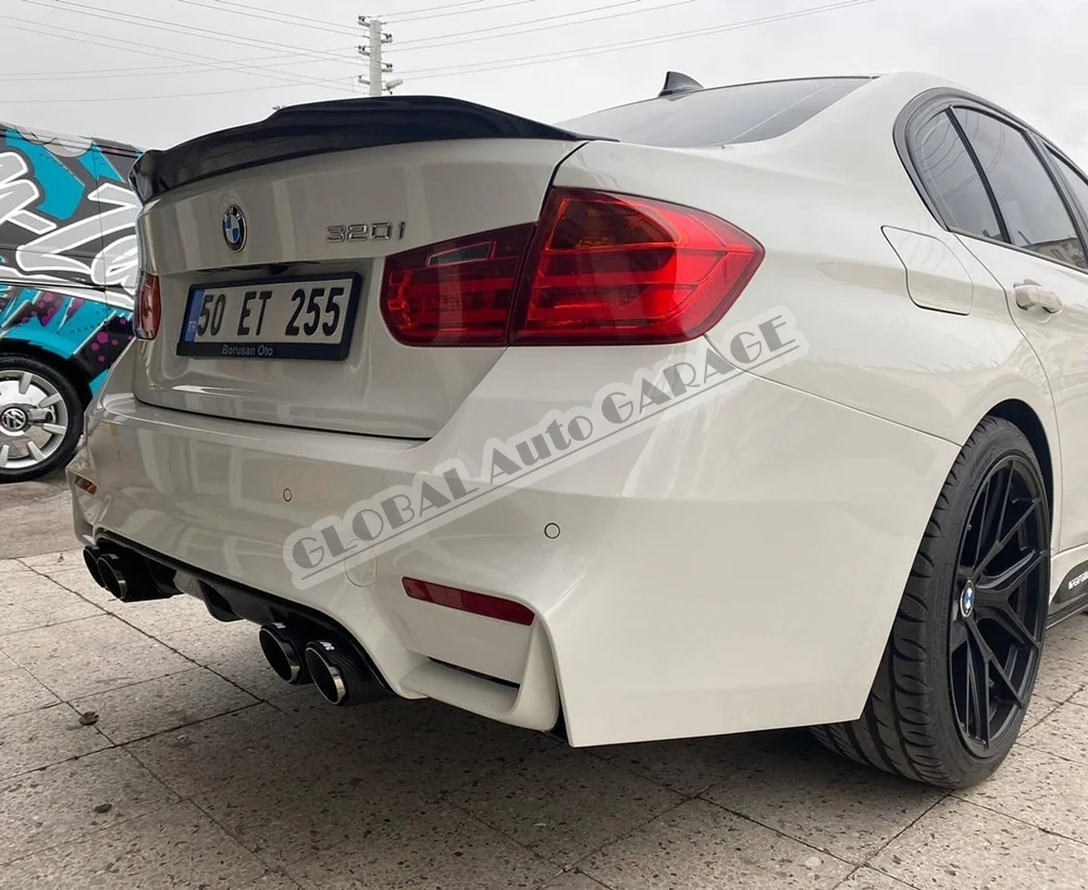 Для Bmw 3 серии F30 2012-2019 M3 F80 2014-2018 спойлер крыла багажника ПСМ стиль Спойлеры