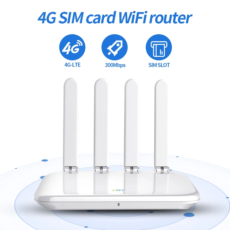 Wi-Fi-роутер Wiflyer 4G LTE CAT4 300 Мбит/с |