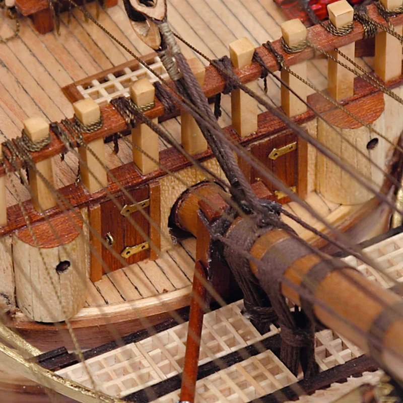 Сборная Модель Корабля OcCre Santisima Trinidad Масштаб 1:90 дерево Испания OC15800 RUS|Наборы для