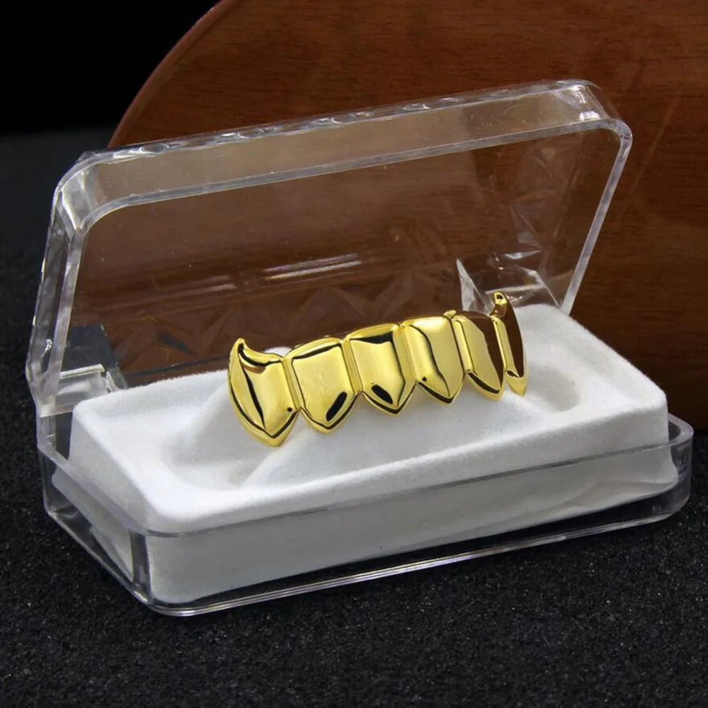 TOPGRILLZ посветильник ченные колпачки для зубов в стиле хип хоп|yellow gold|hip hop teethteeth hip |