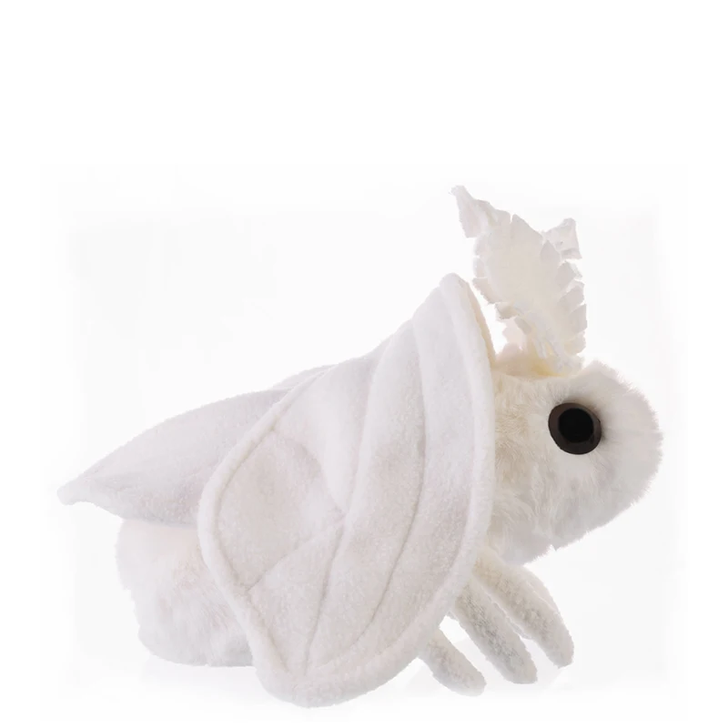 Мягкая игрушка BOOMTS моль &quotМолли&quot белоснежная из искусственного меха - купить