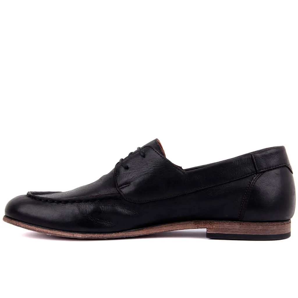 Sail-Lakers Genuine Black Leather Sole Men's Casual Shoes | Обувь