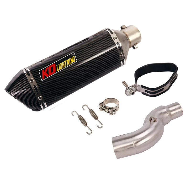 

Для Honda CTX700 CTX800 мотоцикл выхлопной середине ссылку трубы соединения 51 мм глушитель выхлопной трубы глушитель трубы советы с дБ убийца Нержавеющая сталь