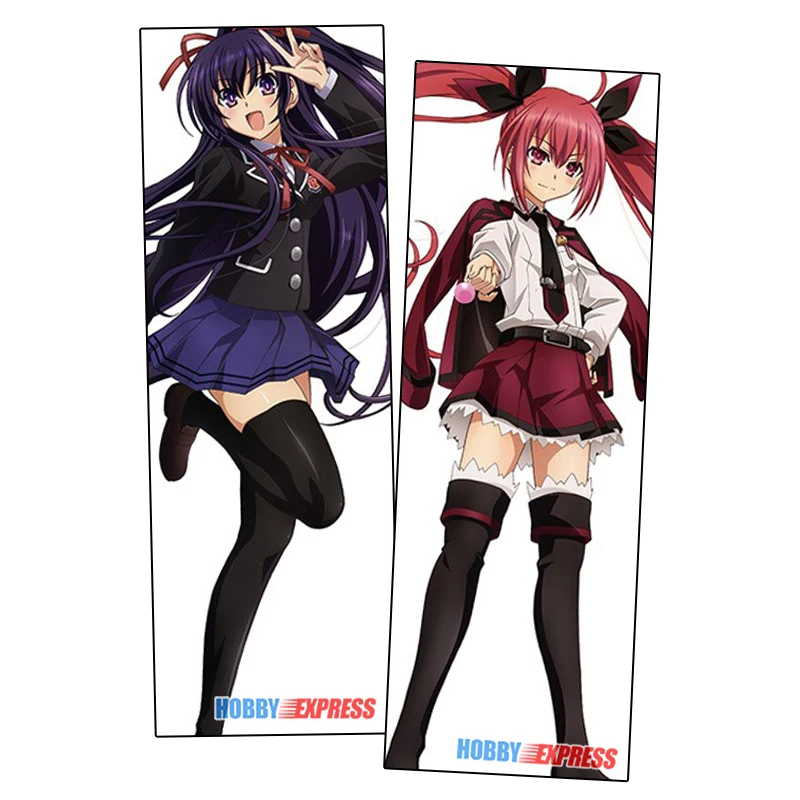 

Hobby Express Anime Dakimakura Japanese Otaku Waifu Hugging Body Pillow Cover Tohka Yatogami Kotori Itsuka Date A Live YCDS244