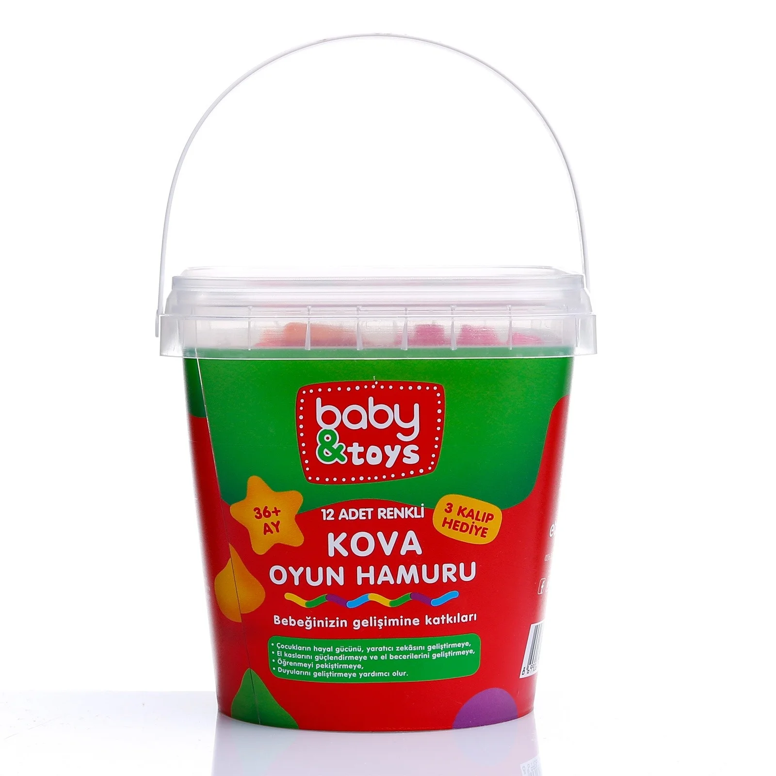 Ebebek детские игрушки Детское ведро игра тесто игрушка| |