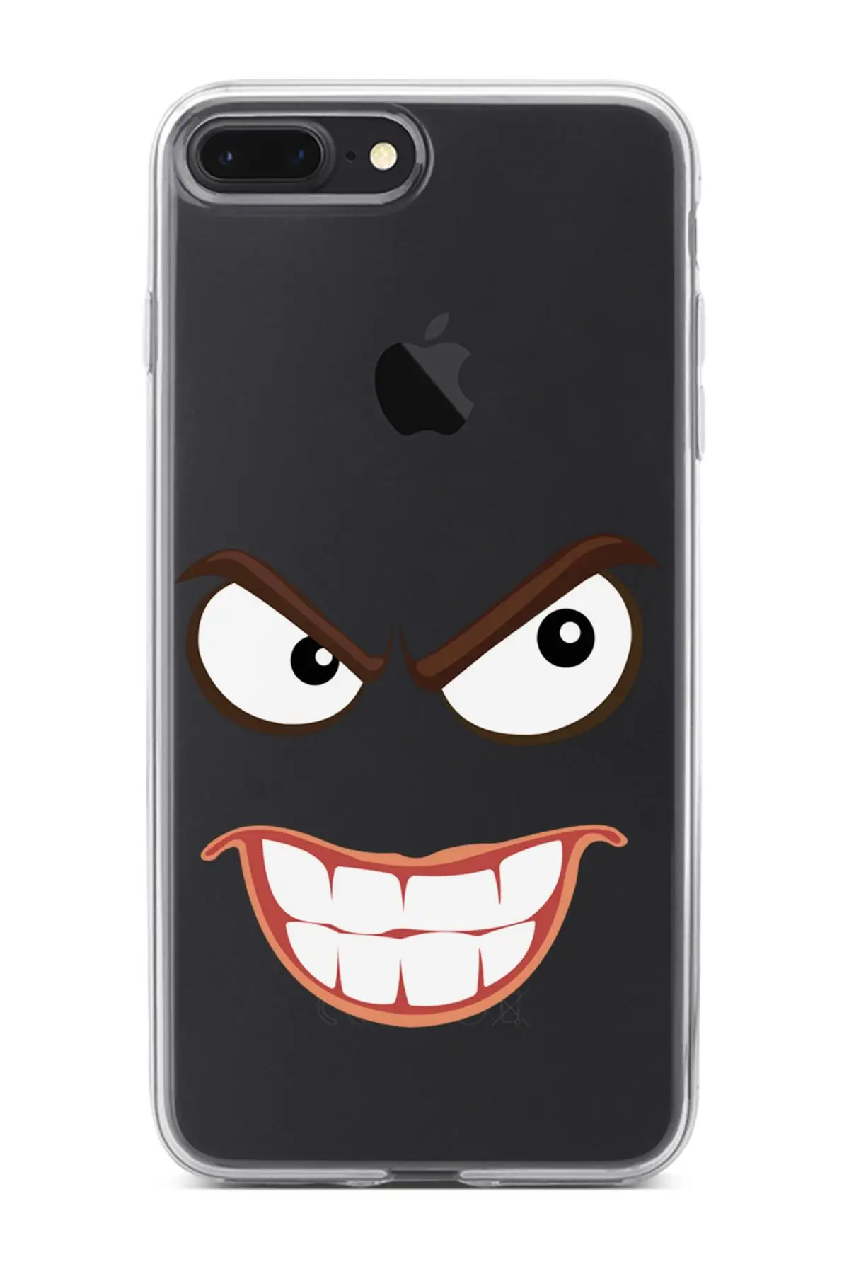 Чехол Lopard для Apple iPhone 7 Plus защитный силиконовый чехол задней панели со смайликом и
