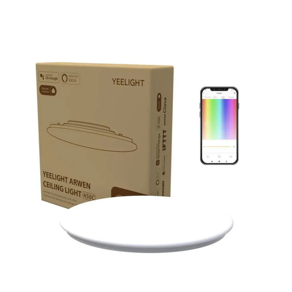 Умный светодиодный потолочный светильник Yeelight Arwen 2021 Smart LED Ceiling Light 450C YLXD013-B (495 mm) |