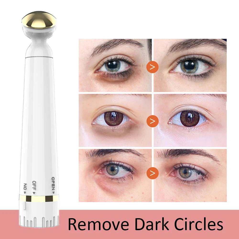 Электронное устройство для массажа кожи лица с эффектом темных кругов вибрация