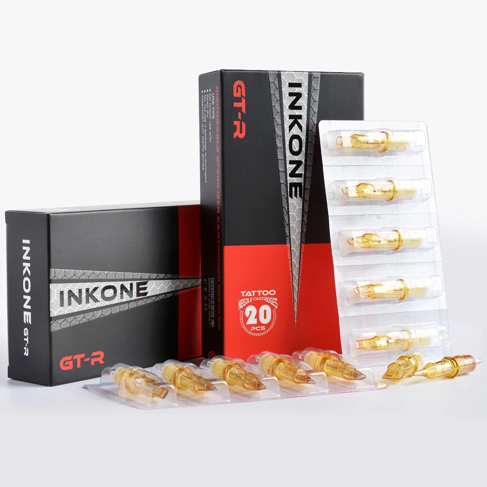 Иглы для картриджей INKONE изогнутые иглы тату высокого качества совместимы с