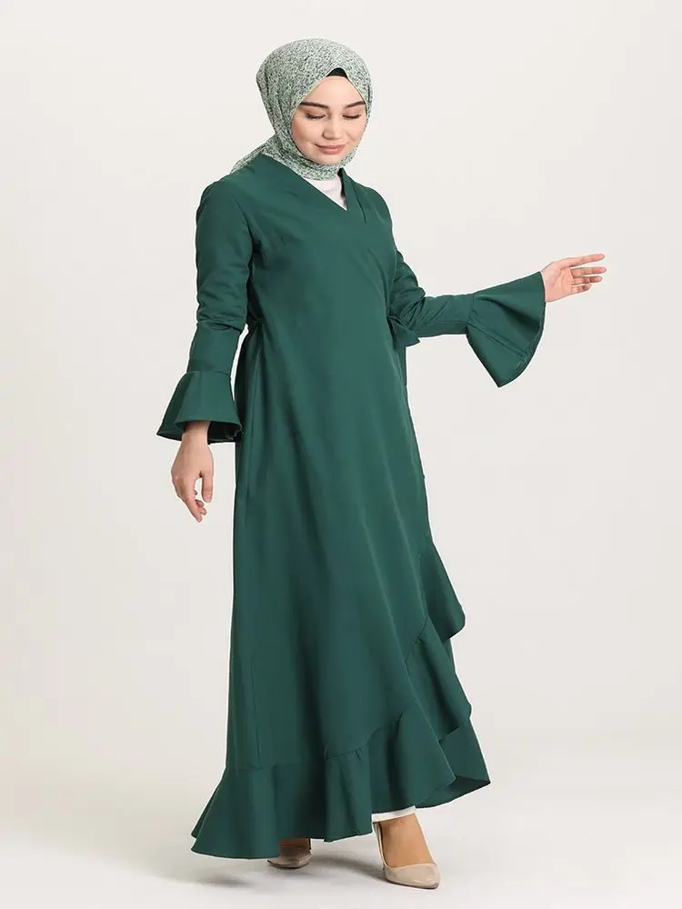 

Abaya Дубай, Турция, мусульманская Мода, хиджаб, платье, мусульманская одежда, африканские длинные платья, модное мусульманское платье Djellaba Femme