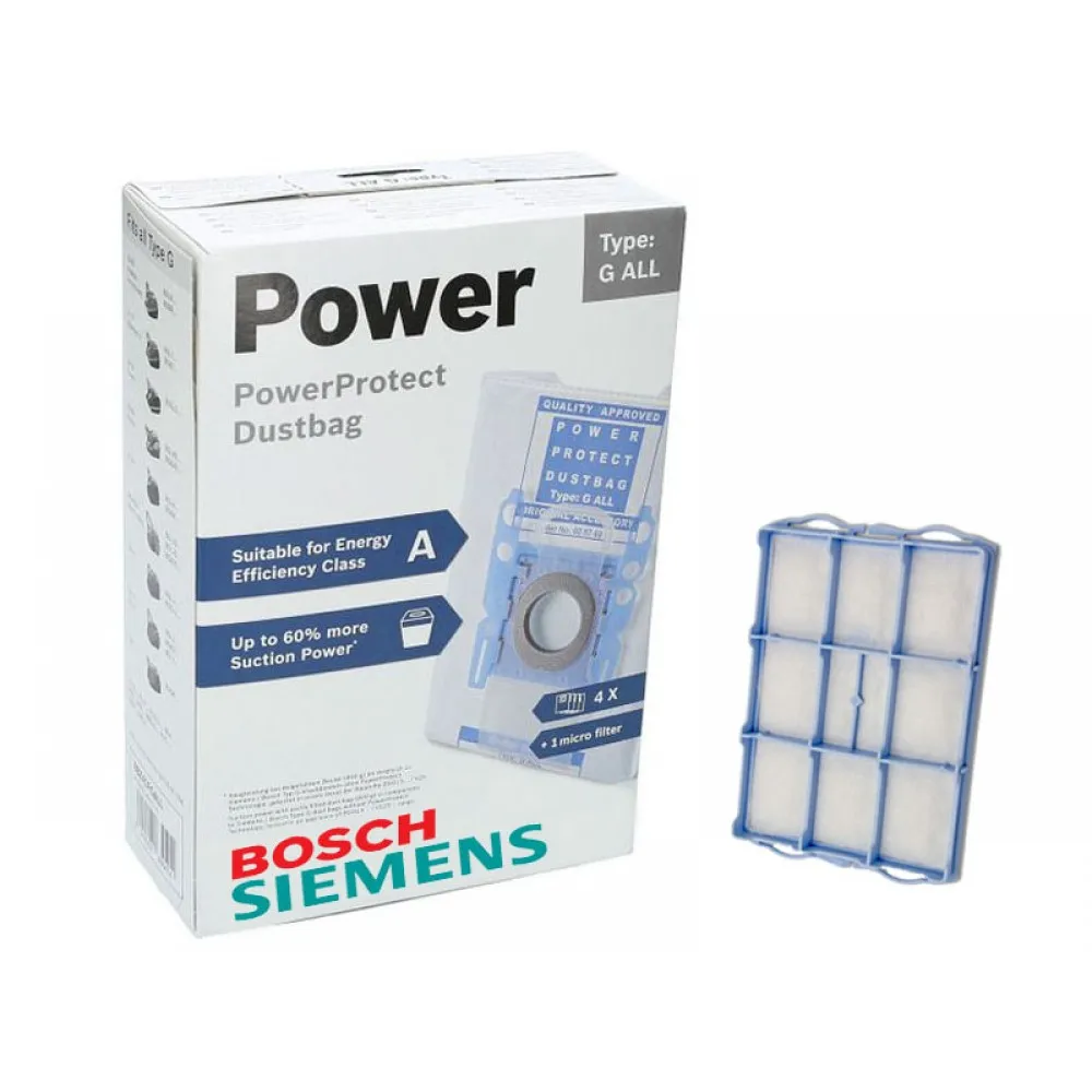 HEPA fстамбул Bosch BSG 2000 Аква Эра пылесос G все PowerProtect пылезащитный мешок 1 шт. фильтр