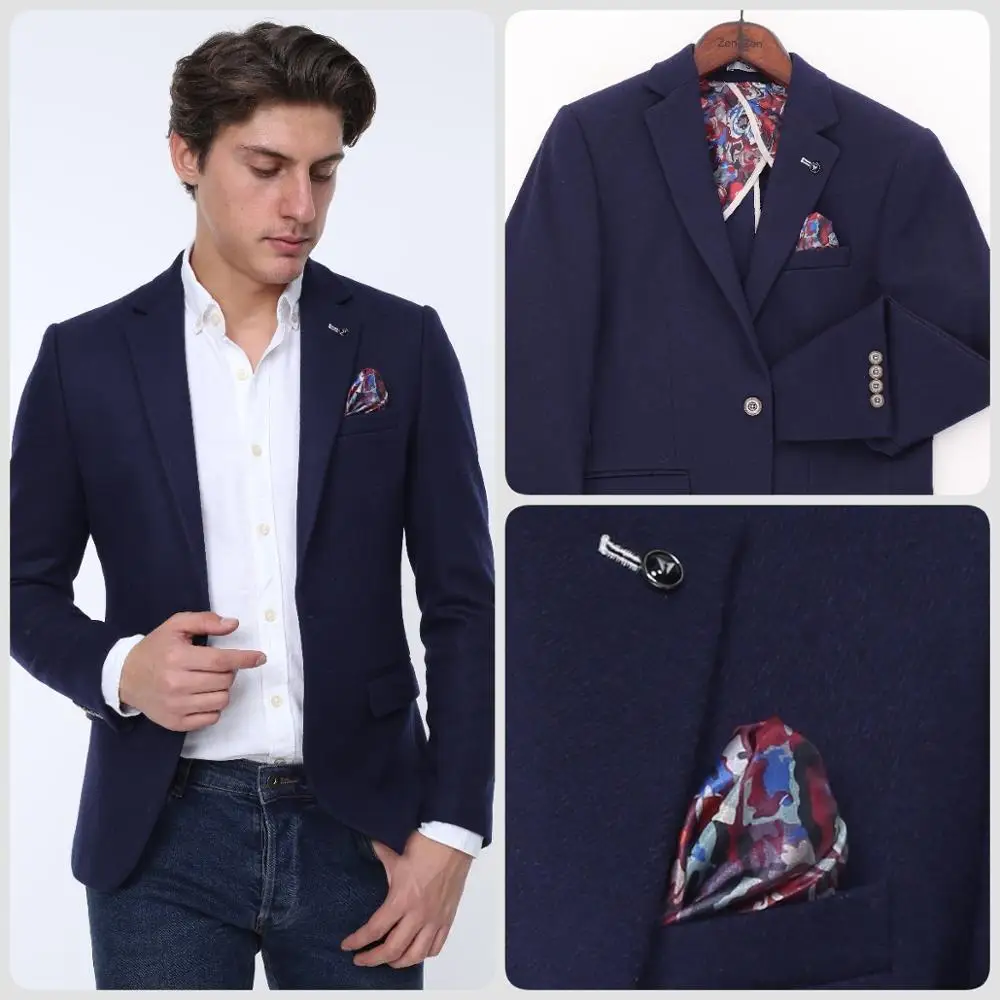 оптовая продажа Лот из 6 штук военно морской флот мужской пиджак комплект для