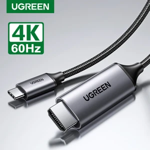 Ugreen usb c hdmi cable type c to hdmi thunderbolt 3 converter for macbook huawei mate 30 pro usb-c hdmi adapter usb type-c hdmi 1 hdmi Item image