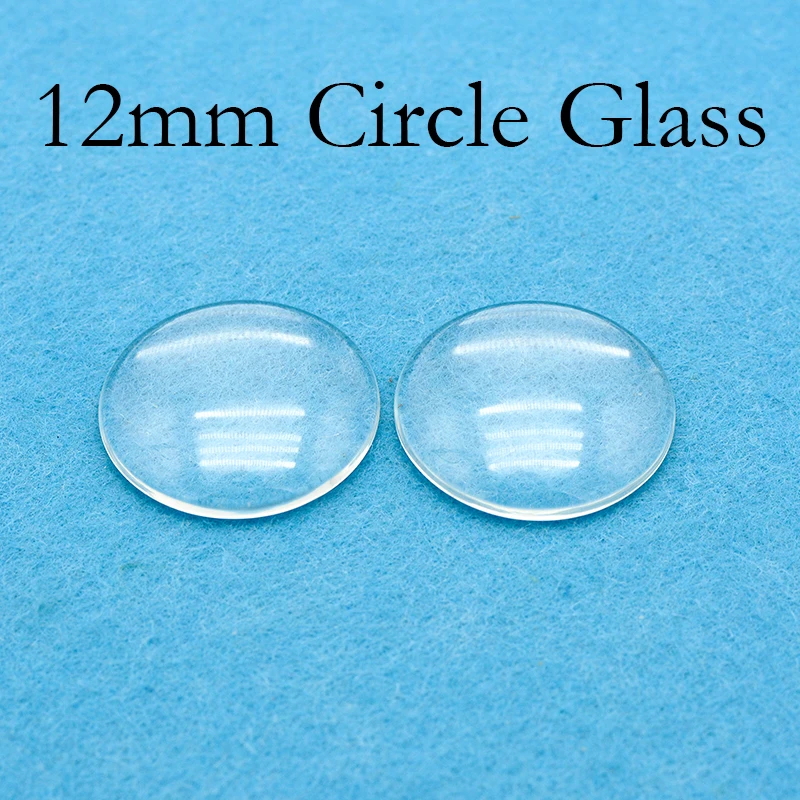 

500 шт.-12 мм стеклянный кабошон, оптовая продажа, прозрачное стекло, круглое увеличительное стекло, куполообразный купол для изготовления юве...