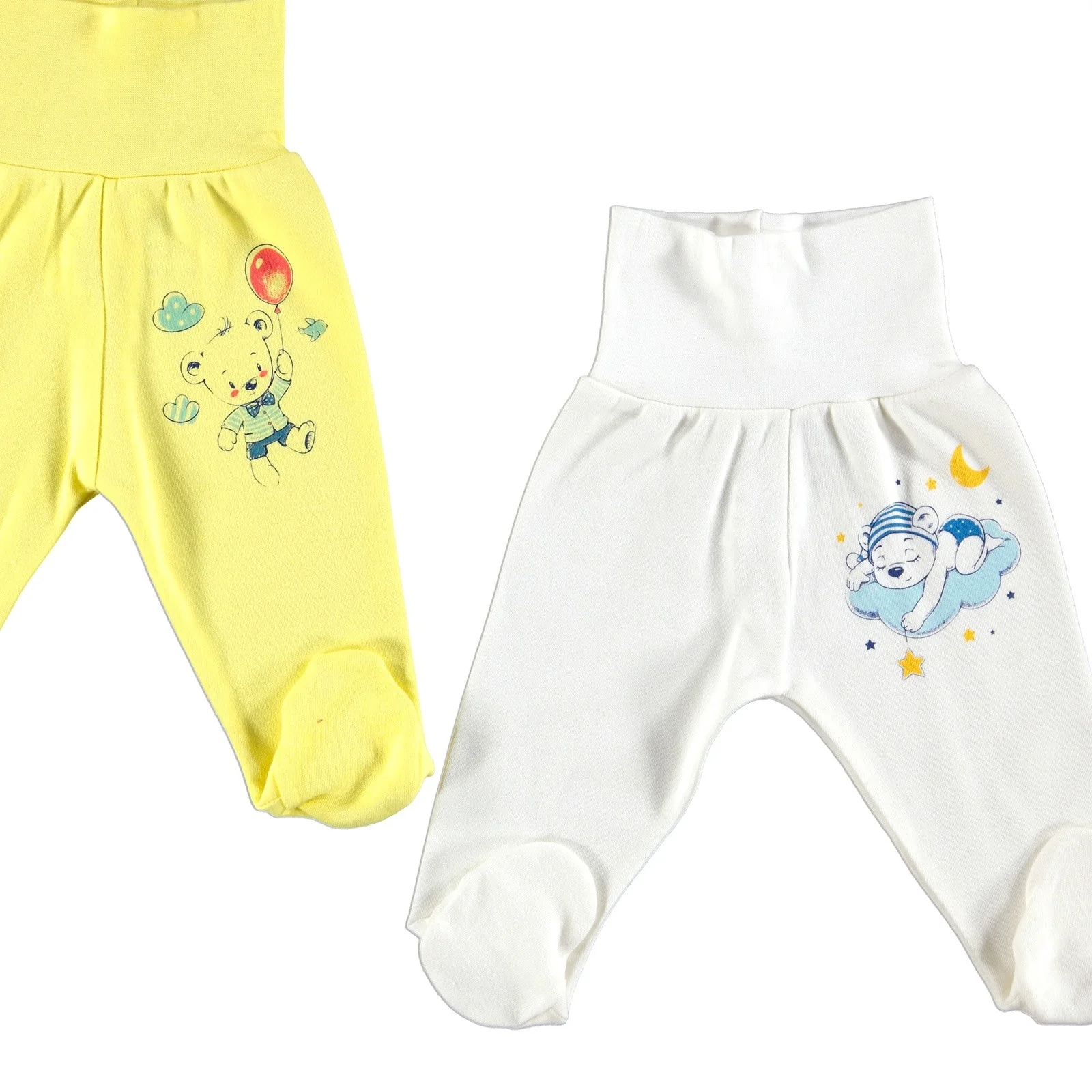 Ebebek HelloBaby/Детские широкие складные повседневные штаны с резинкой на талии