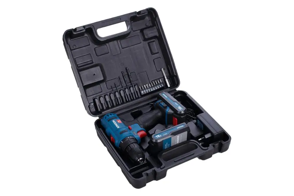 Дрель-шуруповерт аккумуляторная КРАТОН CD-18-Li-1 5 | Инструменты