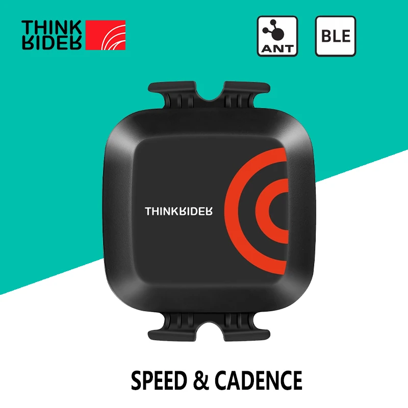 ThinkRider-ordenador con sensor Dual de cadencia y velocidad ANT +, velocímetro para bicicleta,