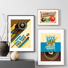 Абстрактные постеры и принты для бильярдных игр, красочные шары для снукера, винтажная Картина на холсте, для бильярдного клуба, кафе, бара, настенное художественное украшение