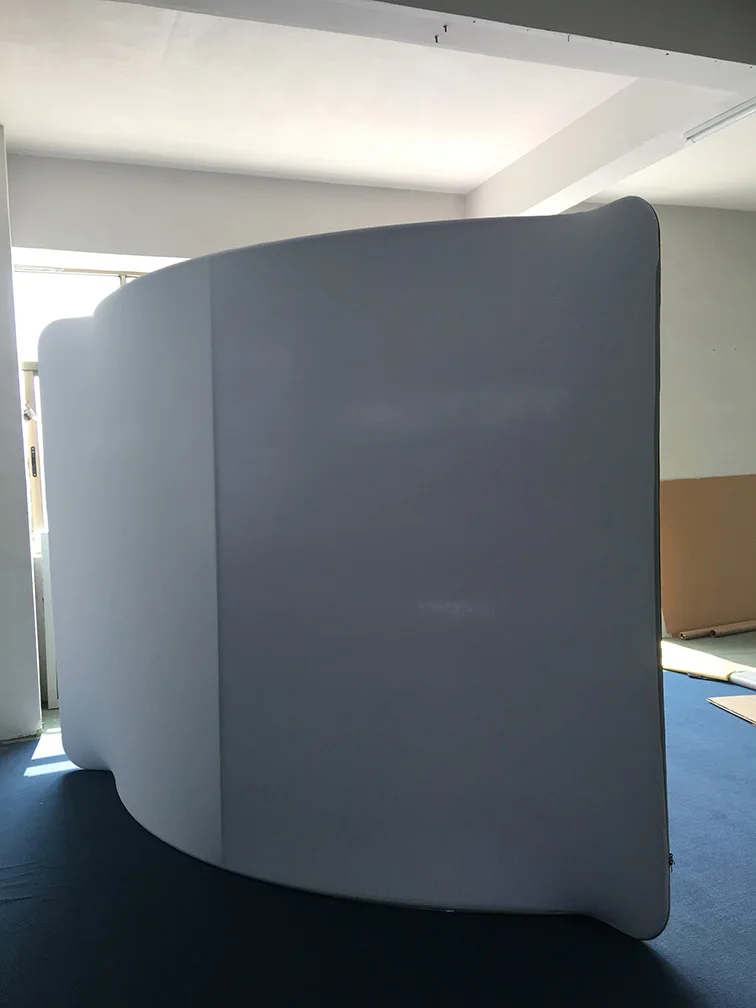 Оптовая торговля алюминиевый Натяжной ткани рекламы портативный выставочный