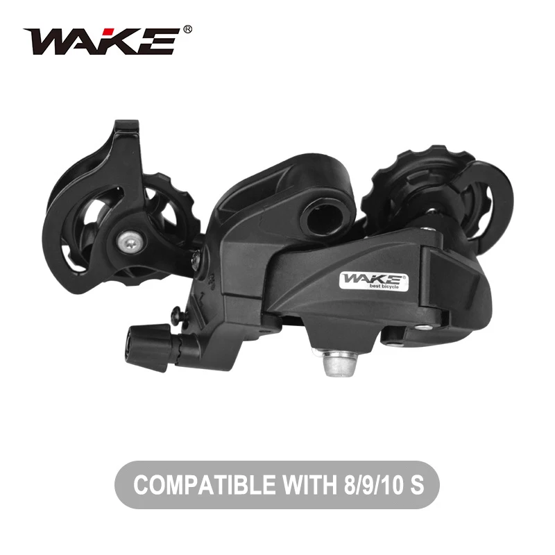 WAKE Bicycle MTB 8 9 10 Speed Rear Derailleur MTB Bike Derailleur Spare Parts High Strength Steel Derailleur