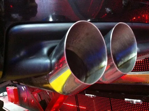 Выхлопная труба для BMW E36 профессиональная двойная Насадка На выхлопную трубу из