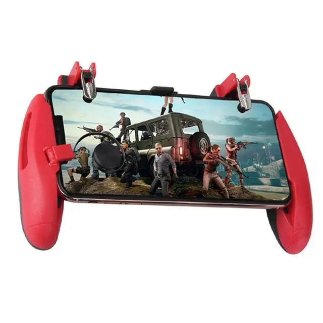 PUBG Геймпад контроллер Джойстик с держателем для игры Кнопка огня пусковая схема L1R1 шутер подходит для IOS мобильный телефон Andriod