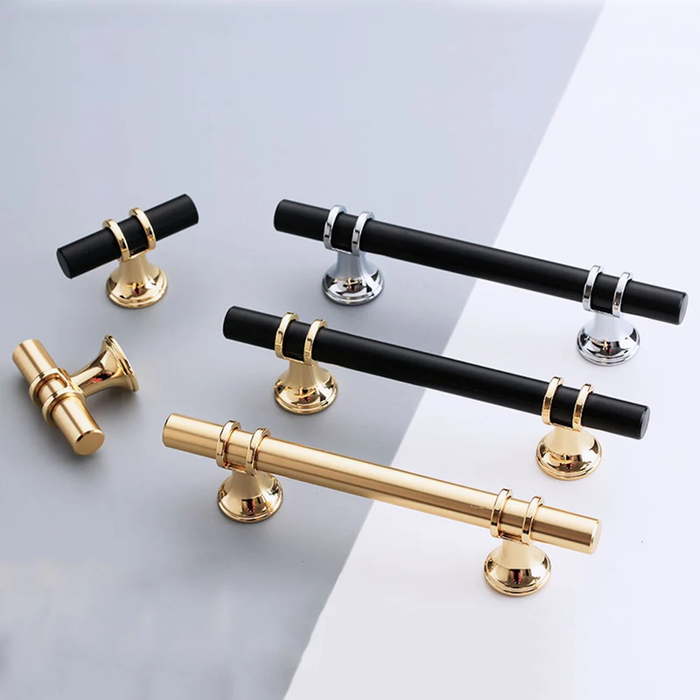 

Elegent European Style Cabinet handle Drawer Knobs Solid Metal Cupboard Pulls Kitchen Cabinet Handle Mordern Home