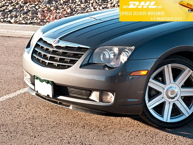 Передний бампер OEM вставка для CHRYSLER CROSSFIRE CUPRA R Line евро спойлер губа 3 шт.