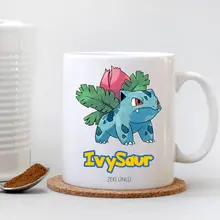 Персонализированная белая кружка Pokemon Ivysaur|Кружки|