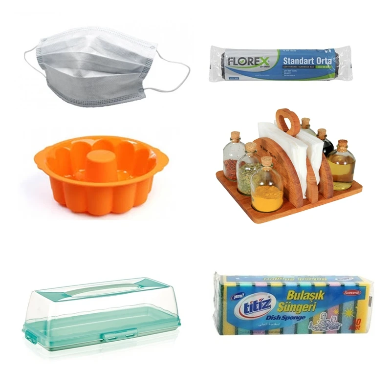 

6 Piece Kitchen Set Cake Dome Cake Mold Spice Set