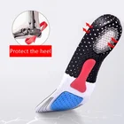 Разрезаемые силиконовые стельки для обуви, подошва из сетки, Дышащие стельки для бега, ортопедические стельки для мужчин и женщин