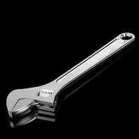 6 12inch adjustable wrench universal spanner bathroom wrench household large open plumbing repair tool galvanized steel handle