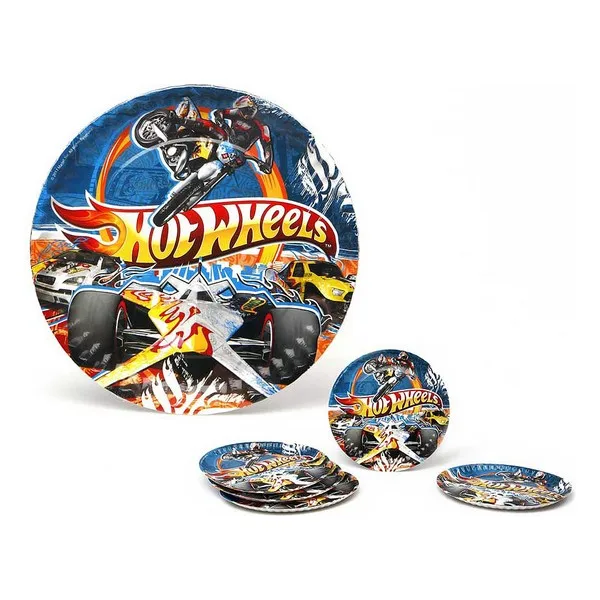 Набор из 5 тарелок Hot Wheels картона 113660 |