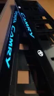 Рамка номера автомобиля с LED подсветкой надписи Тойота Камри 1шт. Car number frame with LED backlight Toyota Camry. 1 штука.