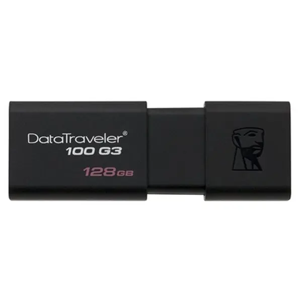 USB флешка Kingston DT100G3 128 Гб черный | Компьютеры и офис