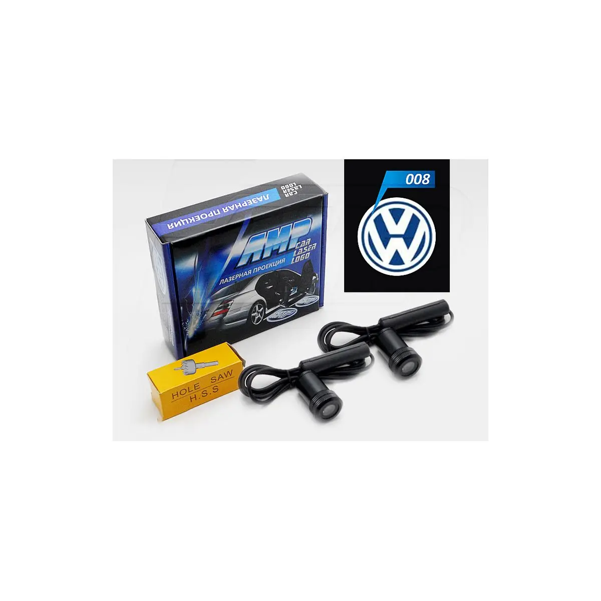 Лазерная проекция логотипа для установки в дверь авто TRANSFORMERS \ ALPINA MERCEDES SUZUKI SUBARU TAXI