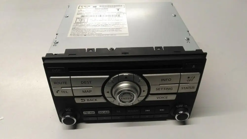 Qashqai Original Clarion gps navi CD DVD radio recorder head unit. Conversion to 8 EU languages.Your country maps | Автомобили и